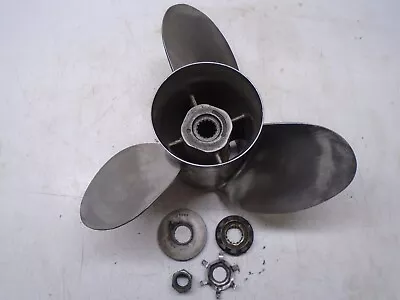 K3 Mercury Quicksilver 48 11074 A4023P  Stainless Steel Propeller W/ Hub Kit • $139.95