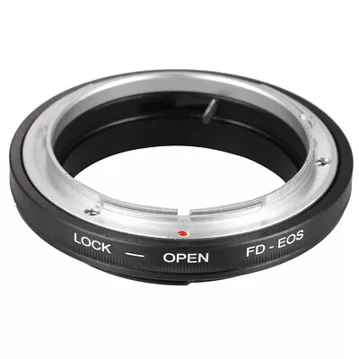 FD-EOS Adapter Ring Lens Mount For Canon FD Lens To Fit For EOS Mount Lens J2V5 • $12.95