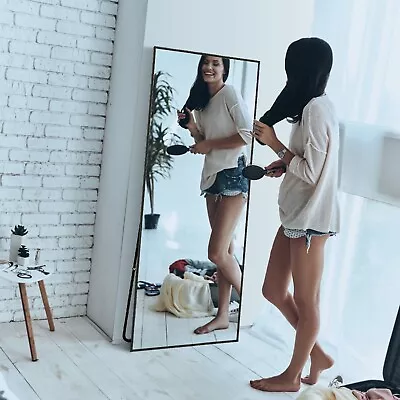 Full Length Floor Mirror 67 X25.6  Large Rectangle Wall Mirror Standing &Hanging • $311.70