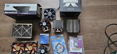 Huge Lot CPU Coolers Cooler Master Zalman Enzo Tech  • $79.99