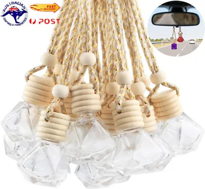 $18.99 • Buy 10x Car Air Freshener Perfume Bottle Aromatherapy Essential Oil Diffuser Hanging