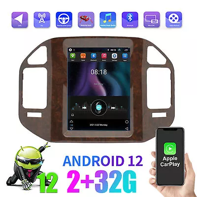 9.7 Android12 Car Stereo Radio GPS Navi Wifi For 99-06 Mitsubishi Pajero Montero • $167.17