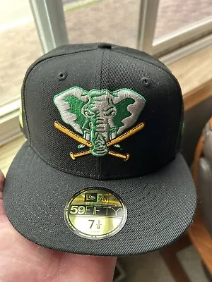 Oakland Athletics Cooperstown Collection Stomper 59Fifty New Era Hat 7 1/8 • $45