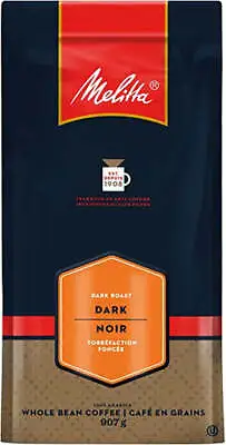 Melitta Dark Roast Whole Bean Coffee 907g/32oz. Bag {Imported From Canada} • $44.99