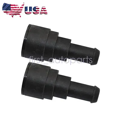 $10.89 • Buy 2 X Heater Core Coolant Hose Connector Fit For Cadillac Chevrolet Tahoe GMC