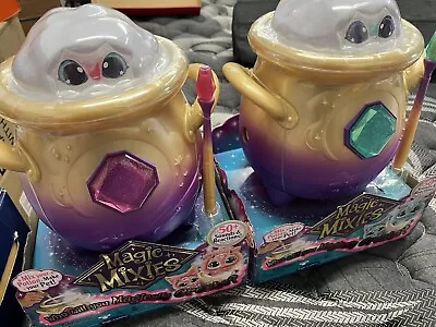 Set Magic Mixies Magical Misting Cauldron W 8  Plush Interactive Toy Pink&Blue • $150