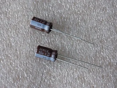 Elna Silmic II RFS 1uf 50V Audio Grade Electrolytic Capacitor Quantity Of 4 • $2.39