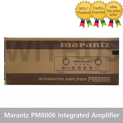 Marantz PM8006 Audio Stereo Integrated Amplifier Amp 220V Silver Gold - Tracking • $1004.55