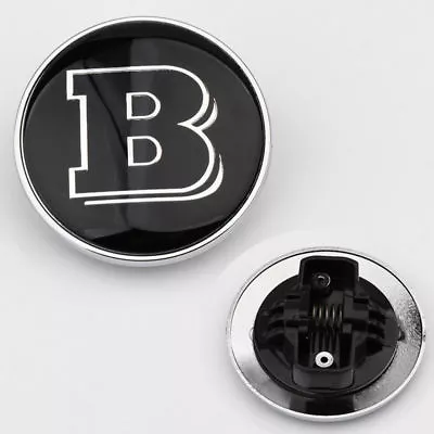 57mm  BRABUS  MERCEDES BENZ Hood Emblems - Free Shipping • $19.95