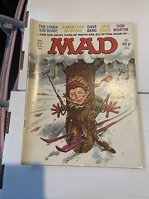 Mad Magazine # 214 UK Edition • £6