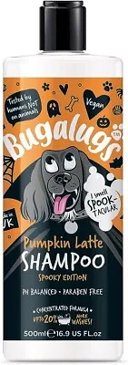 £7.99 • Buy Bugalugs Halloween Dog Shampoo/Cologne- Pumpkin Latte Spooktacular! Limited Edit