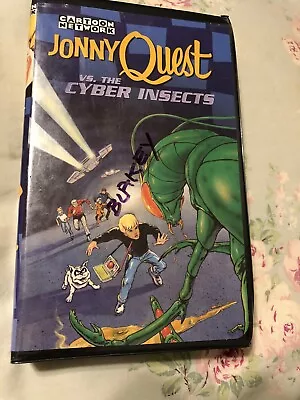 Jonny Quest Vs The Cyber Insects (VHS Tape; 1996) Clamshell- Cartoon Network • $8.99