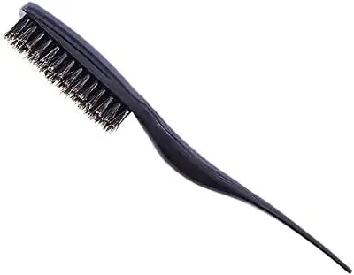 Black 1 Piece Hair Brush Wig Comb Hair Teasing Brush Hairdressing Comb For Dy... • £6.10