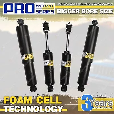 Front Rear 2  Lift Foam Cell Shock Absorbers For Mazda B Series Ute B2600 96-02 • $319