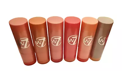 W7 Fashion Lipsticks Moisturising Lipsticks Satin Lip Brand New • £4.99