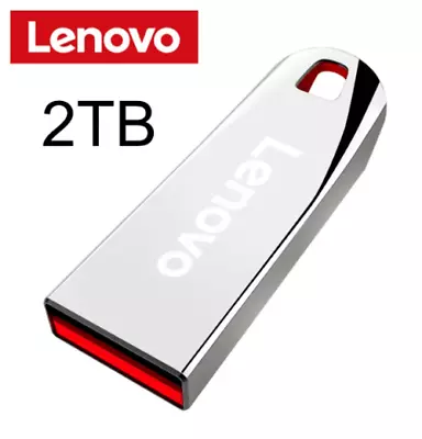 Original Lenovo 2TB Hi-Speed USB Flash Drive Mini Pen Drive Real Memory Storage • $14.85