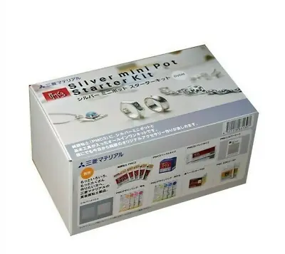 $75.98 • Buy PMC3 Silver Art Clay Starter Kit Mini Pot Kiln Tools Set W/ DVD Ring Mitsubishi