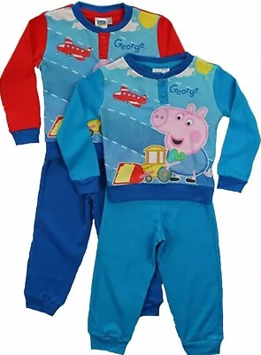 £7.19 • Buy George Pig:red/navy Or Blue Pyjama,3,4,5,6yr,new With Tags