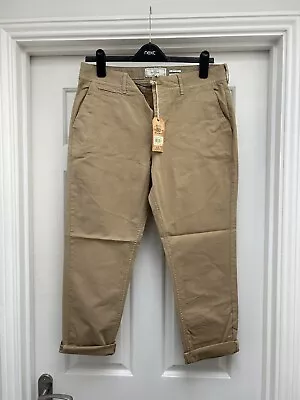 Ladies Fat Face Chino Trouser Size 12 New With Tags • £10