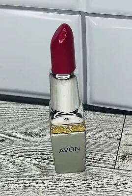 AVON Trinket Box Red Lipstick Hinged Happy Holidays Representative Gift 2001 • $15