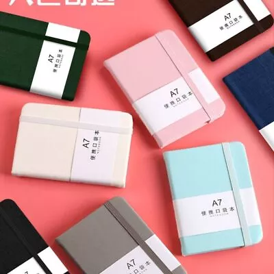 £4.14 • Buy Sketchbook Diary Planner A6 A7 Mini Notebook Portable Memo Pocket Notepad