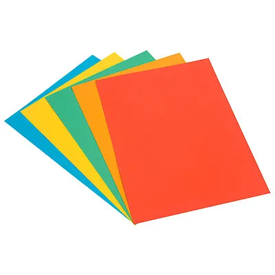 A4 Assorted Bright Coloured Card 220gsm Pack Of 30 • £6.99