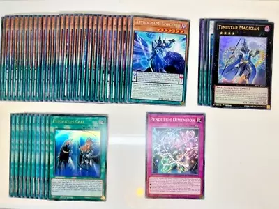 Yugioh - Competitive Deluxe Pendulum Magician Deck + Extra Deck *Ready To Play* • £19.99