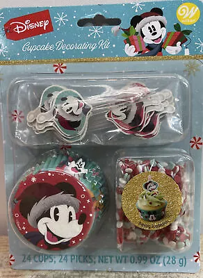 Wilton Disney Christmas Mickey Mouse Cupcake Decorating Kit • $6.99