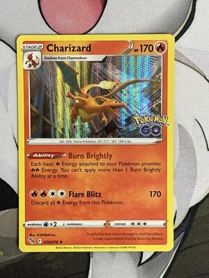 $4.20 • Buy Pokémon TCG Charizard Pokemon GO 010/078 Holo Holo Rare