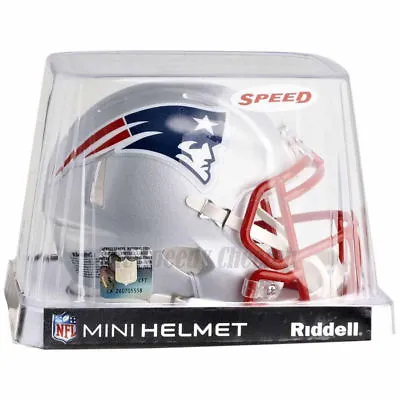 New England Patriots Riddell Nfl Mini Speed Football Helmet  • $34.95