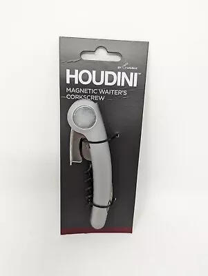 Houdini Magnetic Waiter’s Corkscrew By Rabbit With Foil Cutter W5615T NEW • $7.55