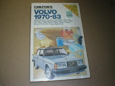 Chilton's Volvo 1970-83 Car Repair And Tune-Up Guide Coupe Diesel Turbo Manual • $14.95