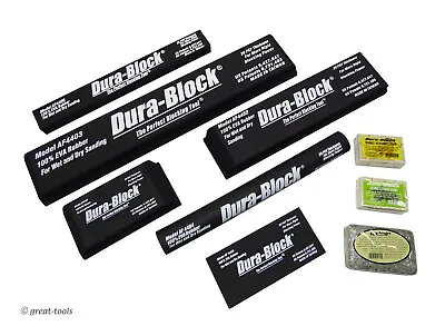 $99 • Buy DURA-BLOCK SANDING BLOCKS – 7-pc Kit – Automotive Paint Bodywork, Blocking Tools