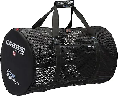 Cressi Crete Strong Mesh Duffle Bag For Scuba Diving Snorkeling Equipment • $42