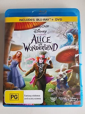 $7.17 • Buy Alice In Wonderland BluRay - Johnny Depp - Free Post