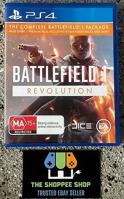 BATTLEFIELD 1 - REVOLUTION | Sony Playstation 4 PS4 | Free AU Post • $10