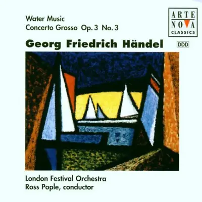 Handel: Water Music Ross Pople 1995 CD Top-quality Free UK Shipping • £3.58