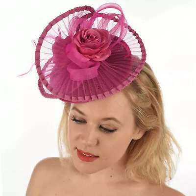 Wedding Church Evening Melbourne Cup Race Carnival Derby Day Headband Fascinator • £22.30