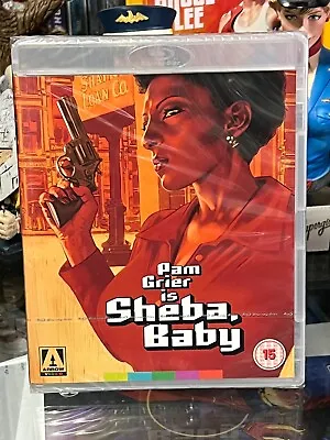 Sheba Baby (Blu-Ray/DVD) Pam Grier D'urville Martin ARROW VIDEO! ALL ZONE! NEW • $34.98