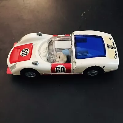 Vintage Corgi Toys Porsche Carrera 6 Diecast Great Britain Made 60 White Red • $21.95