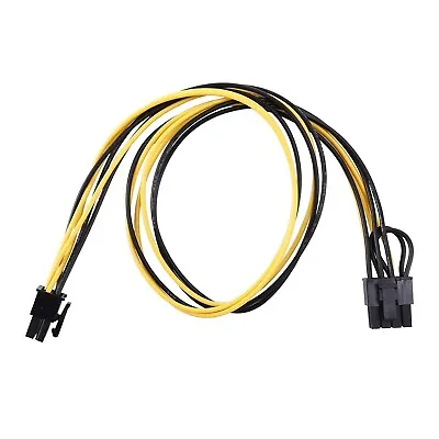 £3.97 • Buy 6 Pin To 8 Pin (6+2) PCIE Power Cable Mining Breakout Board GPU ASIC 50cm 500mm