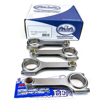 Eagle Honda Civic Si Del Sol B16 B16a B16a2 B16a3 Forged H-beam Connecting Rods • $444