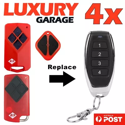 4x BND Garage Door Compatible Remote B&D BD4/BD2/TB5/TB5v2 62730 TriTran B&d • $44.93