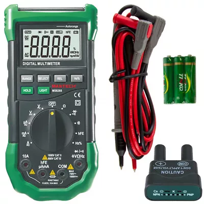 Mastech MS8268 Series Digital AC/DC Auto/Manual Range Digital Multimeter • $49.99