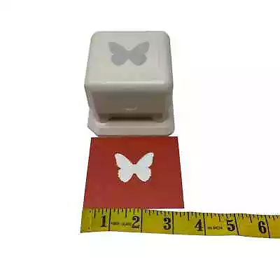 Martha Stewart Punch All Over The Page CLASSIC BUTTERFLY Magnetic Paper Punch • $14