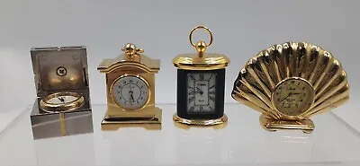 Collezio & Xanadu Mini Clocks Lot Of 4 • $29.99