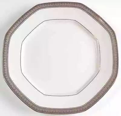 Mikasa Palatial Platinum Octagonal Luncheon Plate 2099404 • $35.99