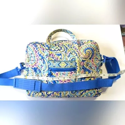 Vera Bradley Tote Laptop Messenger Babybag Y2k Retired Pattern • $40