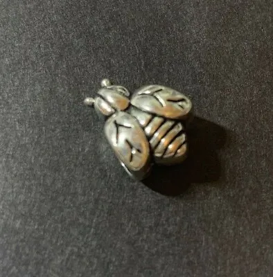 £1.79 • Buy Bee Bumble Bee Buzzy Antique Silver Tone Charm European Large Hole