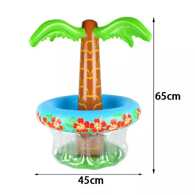 Inflatable Beer Cooler Inflatable Palm Tree For Beach Pool Parties Luau Part(01 • $28.69